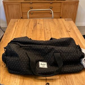 Herschel Supply Company Black Duffel Bag